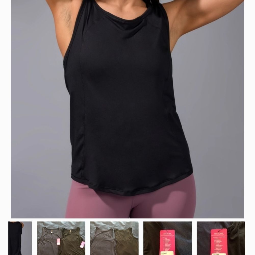 NWT YOGALICIOUS TANK TOP S